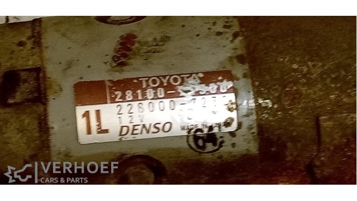 Gebrauchte Anlasser Toyota Avensis (T22) 2.0 16V VVT-i D-4 Preis auf Anfrage angeboten von Verhoef Cars & Parts
