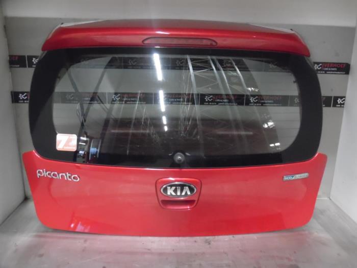Portón trasero de un Kia Picanto (TA) 1.0 12V 2014