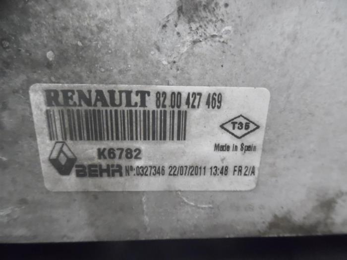 Intercooler de un Renault Kangoo Express (FW) 1.5 dCi 70 2011