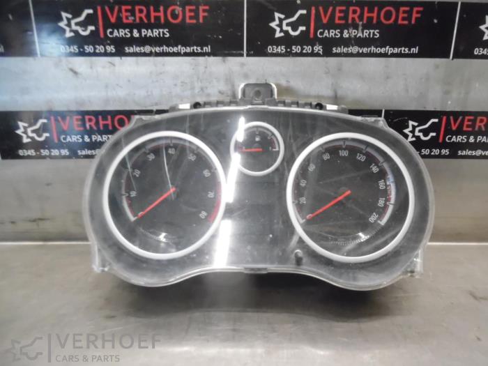 Begagnade Instrumentpanel Opel Corsa D 1.2 16V Pris € 75,00 Marginaltabell erbjuds av Verhoef Cars & Parts