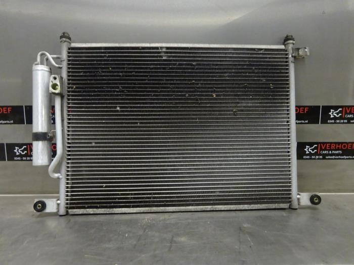 Air conditioning radiator from a Daewoo Aveo (256) 1.4 16V 2007