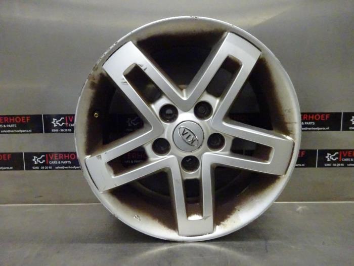 Wheel from a Kia Soul I (AM) 1.6 CVVT 16V 2009