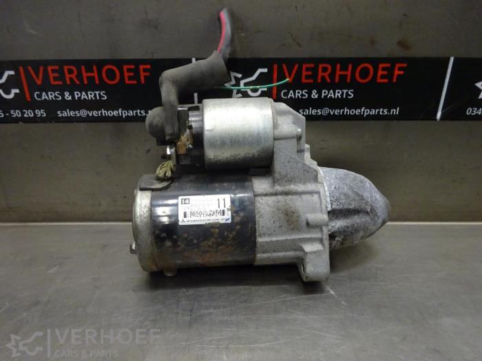 Used Starter Mitsubishi Lancer Sportback (CX) 1.8 MIVEC 16V Price € 30,00 Margin scheme offered by Verhoef Cars & Parts
