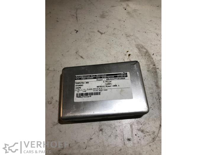 Used ABS Computer Hyundai Coupe 2.0i 16V Price € 75,00 Margin scheme offered by Verhoef Cars & Parts