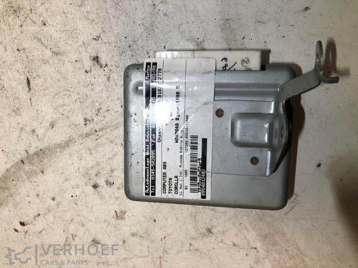 Used ABS Computer Toyota Corolla (E11) 1.6 16V Price on request offered by Verhoef Cars & Parts