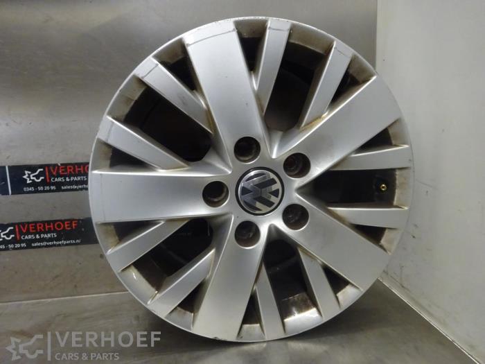 Używane Obrecz Volkswagen Transporter T5 2.0 TDI BlueMotion Cena € 90,75 Z VAT oferowane przez Verhoef Cars & Parts