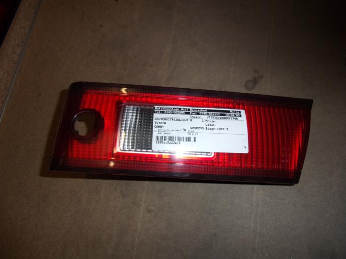 Taillight, right from a Toyota Camry 1990