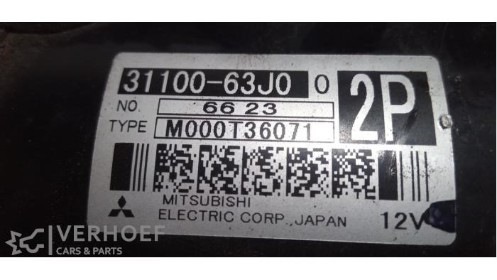 Usagé Démarreur Suzuki Swift (ZA/ZC/ZD1/2/3/9) 1.6 Sport VVT 16V Prix € 25,00 Règlement à la marge proposé par Verhoef Cars & Parts