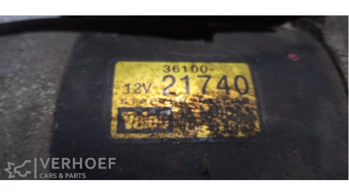 Used Starter Hyundai Accent 1.5i 12V Price on request offered by Verhoef Cars & Parts