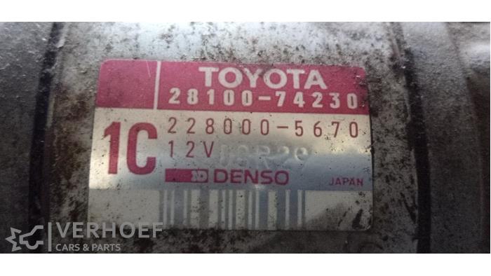Used Starter Toyota Camry (SXV/VCV20) 2.2i 16V Price on request offered by Verhoef Cars & Parts