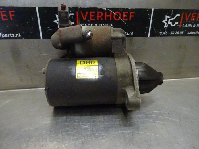 Used Starter Kia Cerato 1.6 16V Price € 30,00 Margin scheme offered by Verhoef Cars & Parts