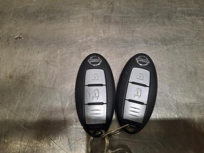 Key from a Nissan Qashqai (J11) 1.6 dCi 2015