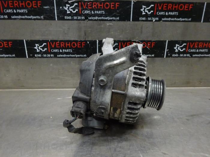 Dynamo Toyota Auris (E15), 2006 / 2012 1.4 D-4D-F 16V, Fließheck, Diesel, 1.364cc, 66kW (90pk), FWD, 1NDTV, 2007-03 / 2012-09, NDE150 (Gebraucht)