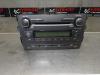 Radio CD player from a Toyota Corolla (E15), 2007 1.6 Dual VVT-i 16V, Saloon, 4-dr, Petrol, 1.598cc, 91kW (124pk), FWD, 1ZRFE, 2007-01, ZRE151 2009