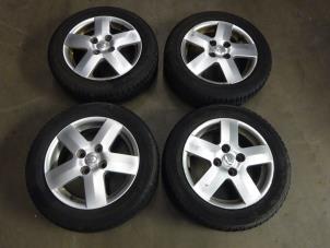 Used Sport rims set + tires Toyota Aygo (B10) 1.0 12V VVT-i Price on request offered by Verhoef Cars & Parts