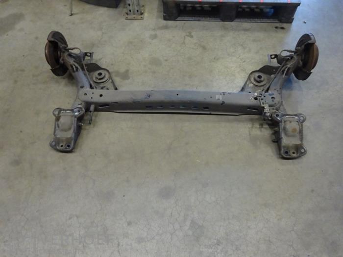 Gebrauchte Hinterachse Vorderradantrieb Skoda Octavia Combi (5EAC) 1.6 TDI GreenTec 16V Preis € 125,00 Margenregelung angeboten von Verhoef Cars & Parts