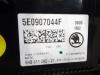 Panneau de commandes chauffage d'un Skoda Octavia Combi (5EAC) 1.6 TDI GreenTec 16V 2013
