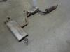 Exhaust central + rear silencer from a Volkswagen Golf VII (AUA) 1.5 TSI Evo BMT 16V 2017