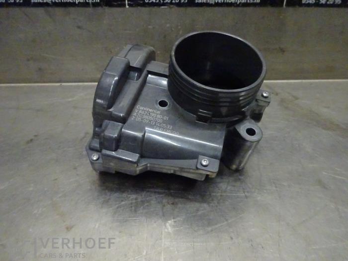Gebrauchte Drosselklappengehäuse Peugeot 208 I (CA/CC/CK/CL) 1.6 Vti 16V Preis € 30,00 Margenregelung angeboten von Verhoef Cars & Parts