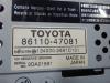 Display unité de contrôle multi media d'un Toyota Prius (NHW20) 1.5 16V 2005