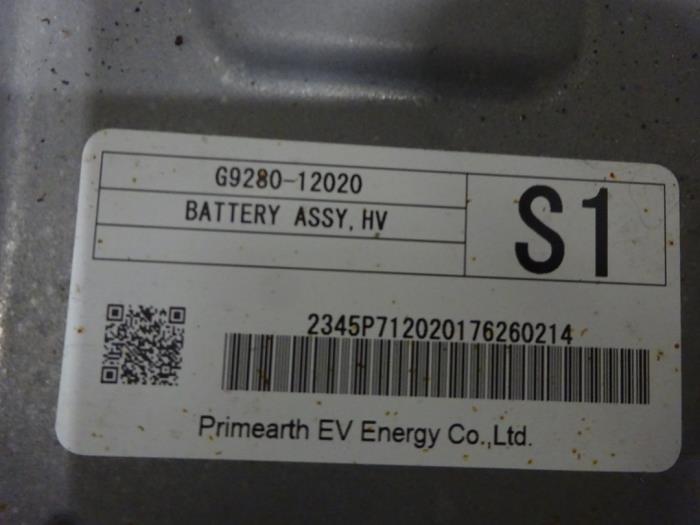 Battery (Hybrid) from a Toyota Auris Touring Sports (E18) 1.8 16V Hybrid 2017