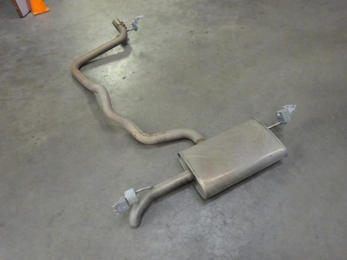Exhaust rear silencer from a Seat Ateca (5FPX) 1.6 TDI 115 2019