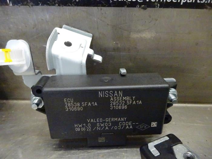 Set of cylinder locks (complete) from a Nissan Micra (K14) 1.0 IG-T 92 2022