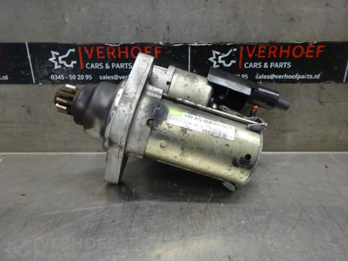 Used Starter Volkswagen Scirocco (137/13AD) 1.4 TSI 160 16V Price € 30,00 Margin scheme offered by Verhoef Cars & Parts