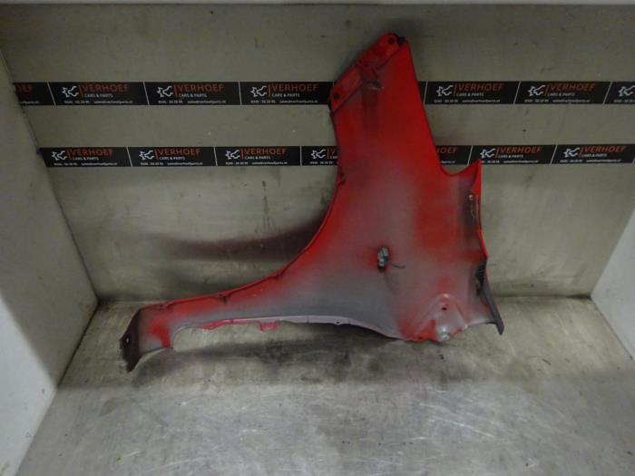 Front wing, right from a Toyota Yaris II (P9) 1.0 12V VVT-i 2008