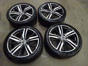 Used Set of sports wheels + winter tyres Volvo V60 II (ZW) 2.0 T4 16V Price on request offered by Verhoef Cars & Parts
