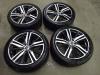 Set of sports wheels + winter tyres from a Volvo V60 II (ZW), 2018 2.0 T4 16V, Combi/o, Petrol, 1.969cc, 140kW (190pk), FWD, B4204T31; B4204T44, 2019-05, ZWAK 2020