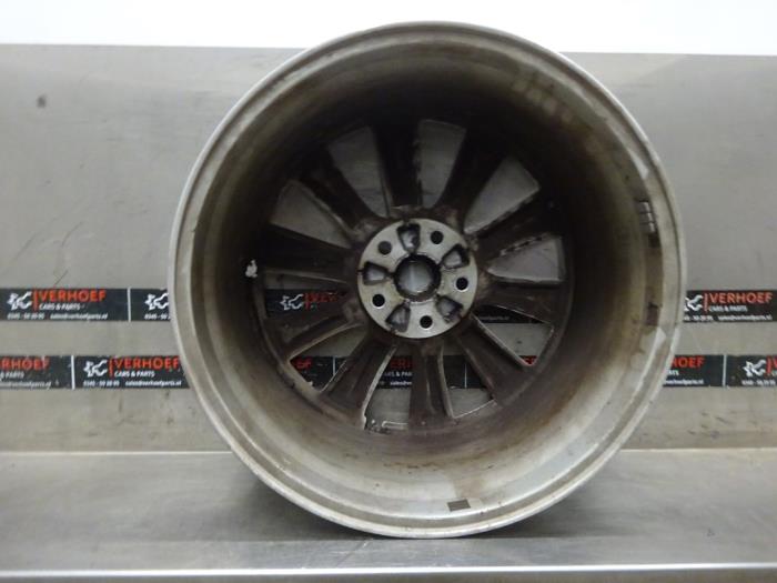 Wheel from a Tesla Model X 75D 2018