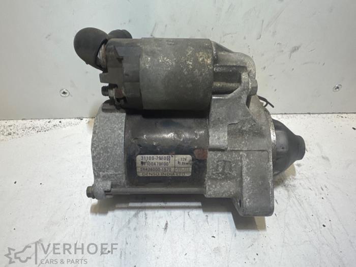 Anlasser van een Suzuki Alto (RF410) 1.1 16V 2002