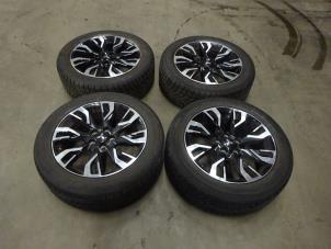 Used Set of sports wheels + winter tyres Mitsubishi Outlander (GF/GG) 2.0 16V PHEV 4x4 Price on request offered by Verhoef Cars & Parts