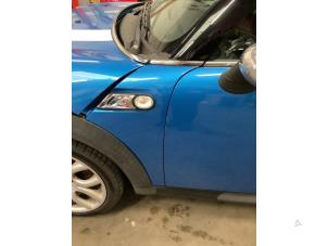 Used Front wing, left Mini Mini (R56) 1.6 16V Cooper S Price on request offered by Verhoef Cars & Parts