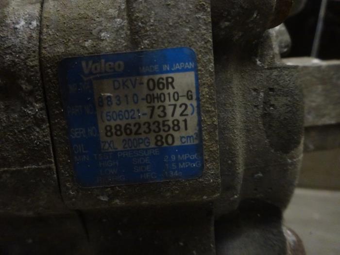 Pompe clim d'un Toyota Aygo (B10) 1.0 12V VVT-i 2008