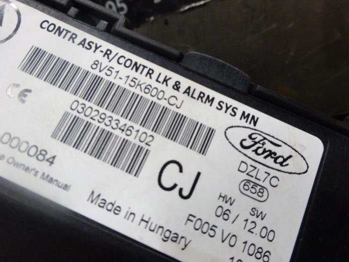 Ordinateur contrôle fonctionnel d'un Ford Fiesta 6 (JA8) 1.6 TDCi 16V 95 2012