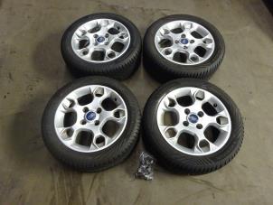 Used Sport rims set + tires Ford Fiesta 6 (JA8) 1.25 16V Price on request offered by Verhoef Cars & Parts