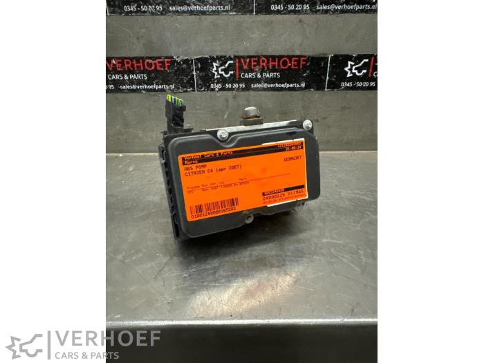 Usagé Bloc ABS Citroen C4 Coupé (LA) 1.6 16V Prix € 70,00 Règlement à la marge proposé par Verhoef Cars & Parts