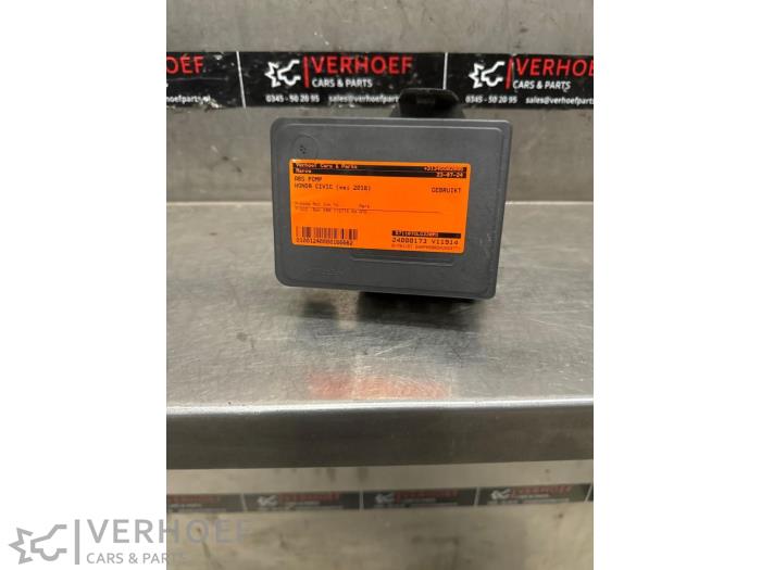 Begagnade ABS-pump Honda Civic (FK6/7/8/9) 1.0i VTEC Turbo 12V Pris € 150,00 Marginaltabell erbjuds av Verhoef Cars & Parts
