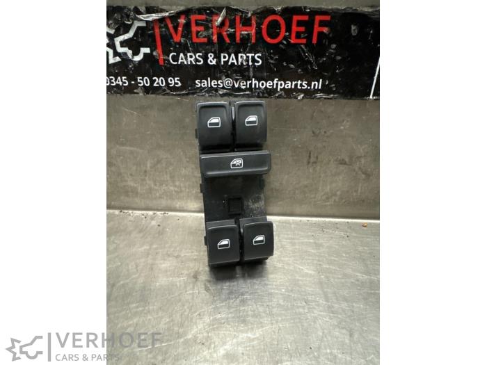 Usados Interruptor combinado de ventanillas Volkswagen Polo V (6R) 1.4 TSI 16V BlueGT Precio € 25,00 Norma de margen ofrecido por Verhoef Cars & Parts