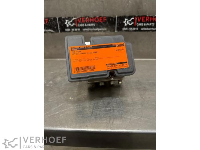 Gebrauchte ABS Pumpe Toyota Yaris II (P9) 1.3 16V VVT-i Preis € 75,00 Margenregelung angeboten von Verhoef Cars & Parts