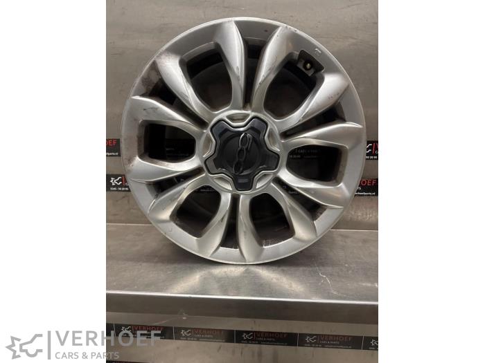 Używane Obrecz Fiat 500X (334) 1.6 E-torq 16V Cena na żądanie oferowane przez Verhoef Cars & Parts