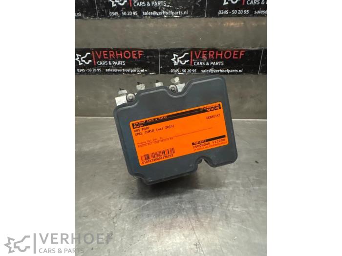 ABS Pumpe Opel Corsa E, 2014 1.3 CDTi 16V ecoFLEX, Fließheck, Diesel, 1.248cc, 70kW (95pk), FWD, B13DTE, 2014-09 (Gebraucht)