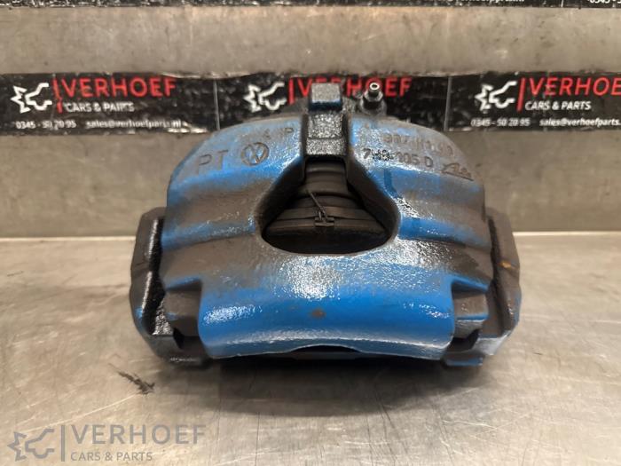 Gebrauchte Bremszange links vorne Volkswagen Transporter T5 2.5 TDi PF Preis € 36,30 Mit Mehrwertsteuer angeboten von Verhoef Cars & Parts