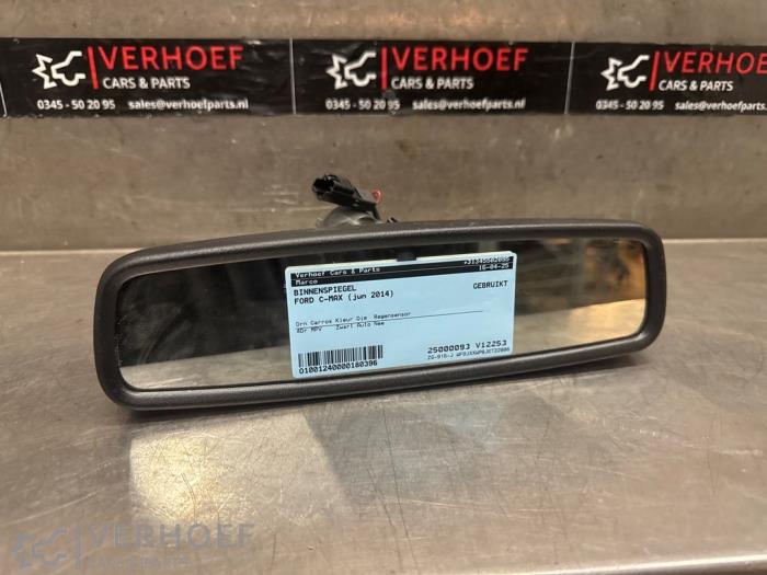 Używane Lusterko wewnetrzne Ford C-Max (DXA) 1.0 Ti-VCT EcoBoost 12V 125 Cena € 30,00 Procedura marży oferowane przez Verhoef Cars & Parts