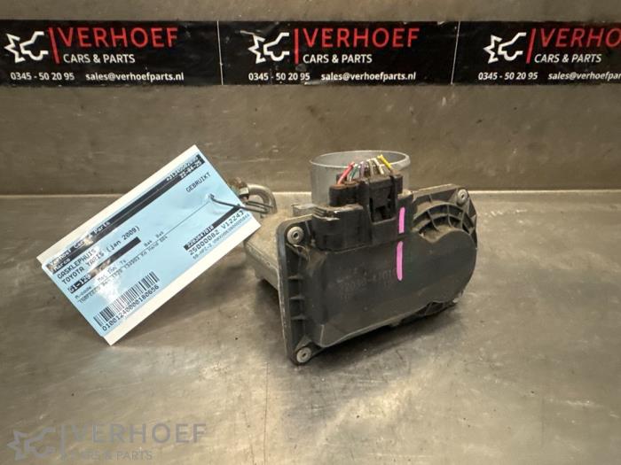 Gebrauchte Drosselklappengehäuse Toyota Yaris II (P9) 1.33 16V Dual VVT-I Preis € 60,00 Margenregelung angeboten von Verhoef Cars & Parts