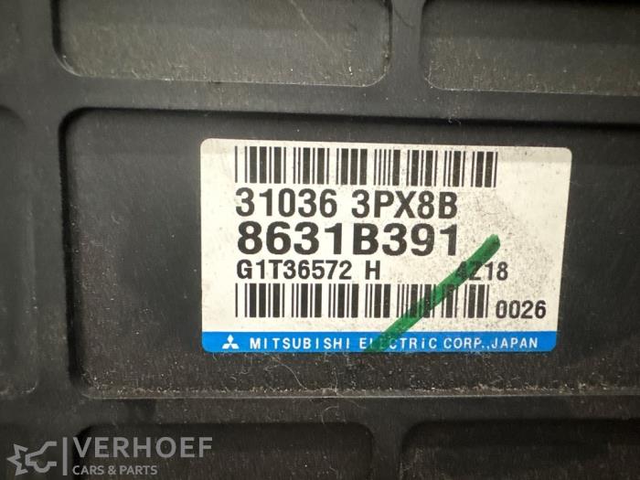 Automatic gearbox computer from a Mitsubishi Space Star (A0) 1.0 12V 2015