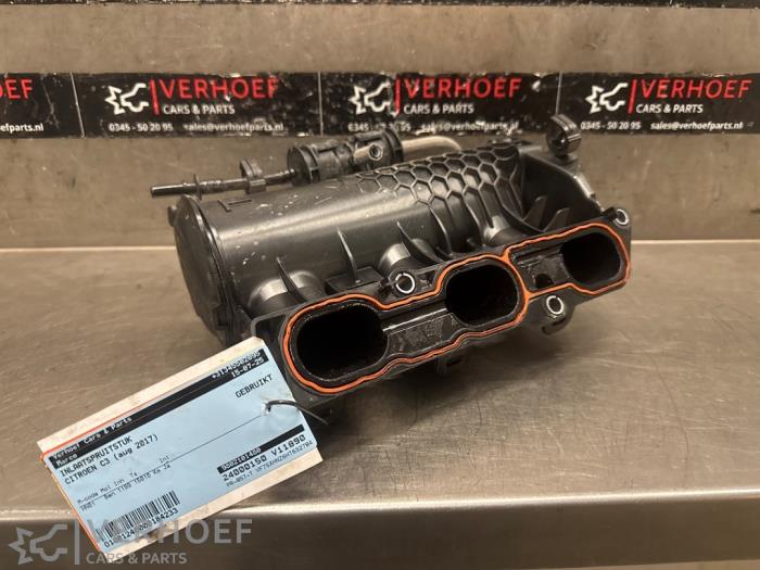 Używane Kolektor dolotowy Citroen C3 (SX/SW) 1.2 12V e-THP PureTech 110 Cena € 30,00 Procedura marży oferowane przez Verhoef Cars & Parts