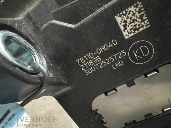 Gaspedalposition Sensor van een Citroën C1 1.0 12V VVT-i 2021